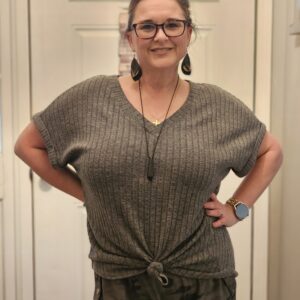 AUTOMET Summer V Neck SWEATER